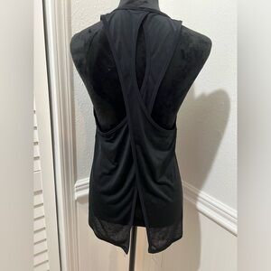 EUC Lululemon Black Racerback Style Tank Sz 6